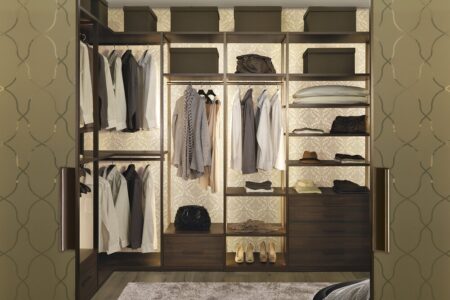 CABINA ARMADIO LUXURY PALISSANDRO 1